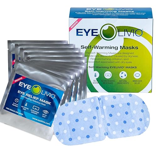 EYELIVIO Dry Eye Relief Mask: 30 Pack 15 to 20