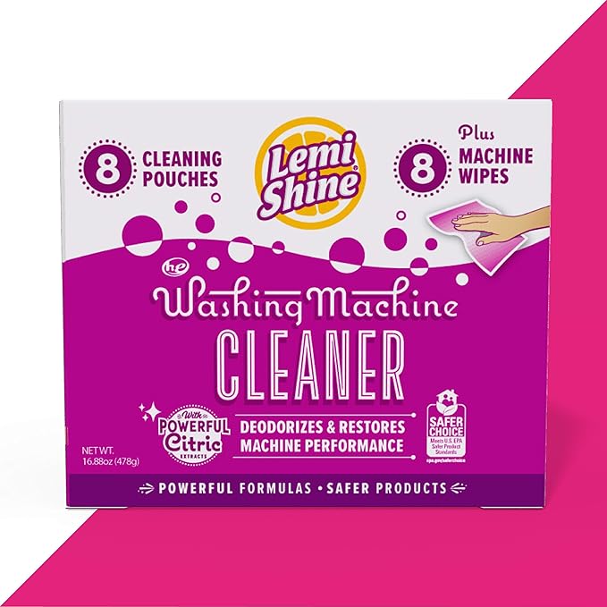 Lemi Shine Washing Machine Cleaner Powered By Citric Acid
