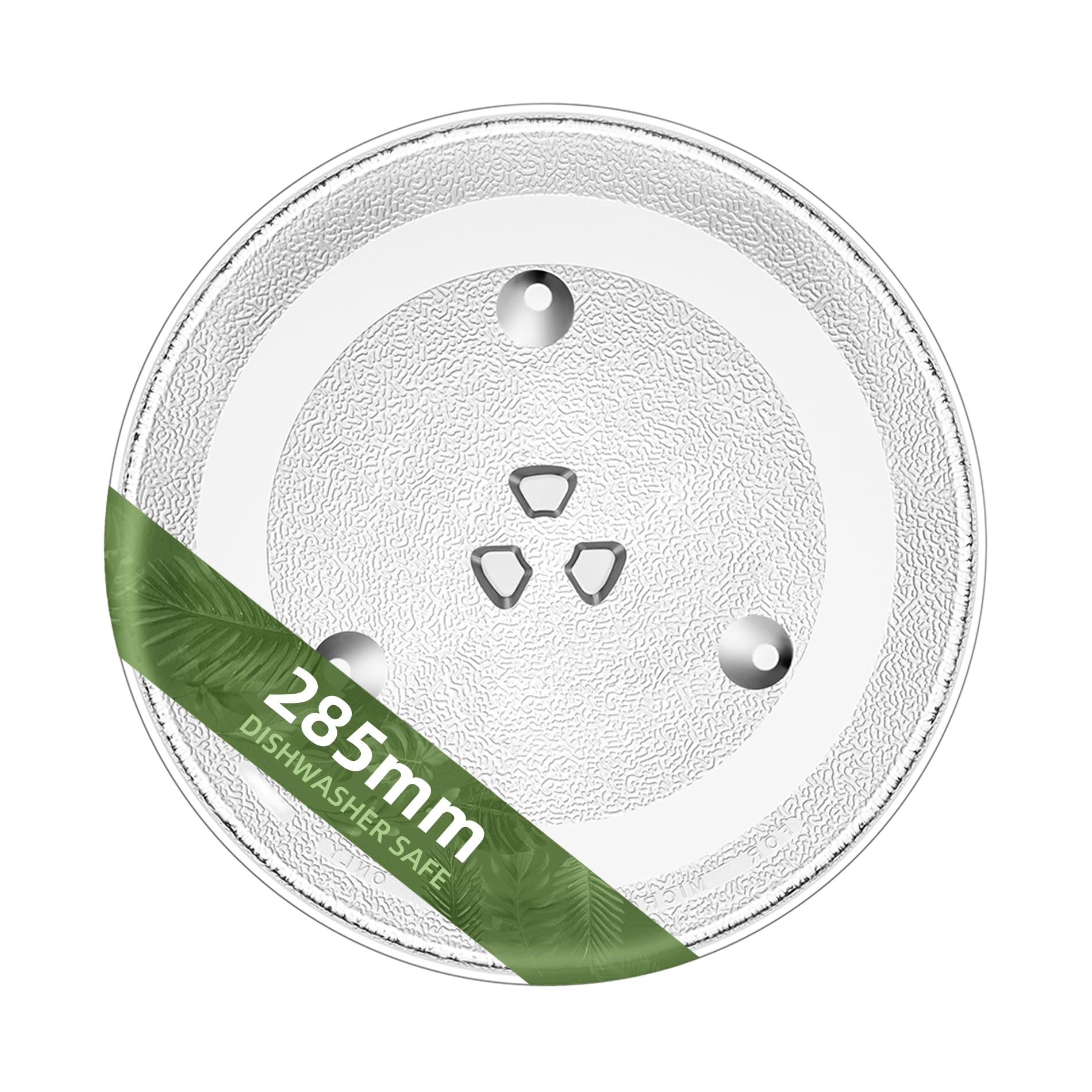 Gemroom 285mm Microwave Plate Replacement for 3517203500 3517203510 Magic Chef MCO160 Series Compatible with Sharp Microwave Plate R318 R331 Series Frigidaire 5304481353 and 285 mm Daewoo Glass Plate