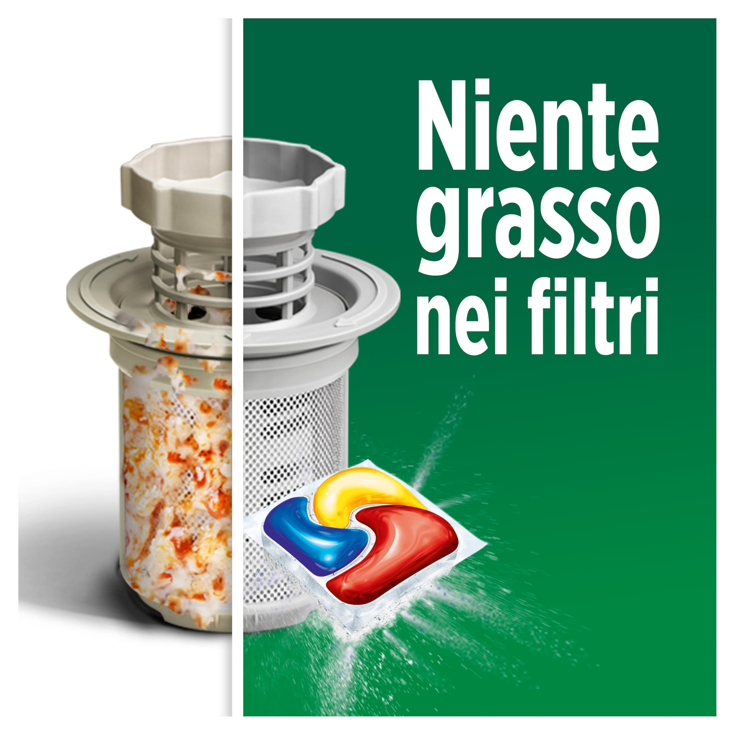 Fairy Platinum Plus Pastiglie Lavastoviglie, 150 Capsule, Limone, Detersivo Con Tecnologia Anti-Opaco, Contro Grasso e Incrostazioni Ostinate Anche nei Cicli Brev