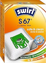 Swirl S 67 MicroPor Plus Vacuum Cleaner Bags for Siemens and Bosch Vacuum Cleaners