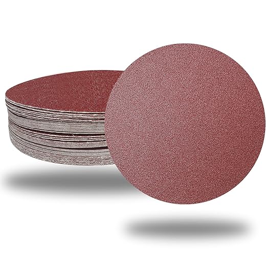 Premium 60 PCS 6" PSA Sanding Discs - 10 Each of 80 100 120 180 240 400 Grit - Self Adhesive Stickyback Sandpaper Discs for DA Sander, Sand Automotive Car Paint, Woodworking Wood, Metal