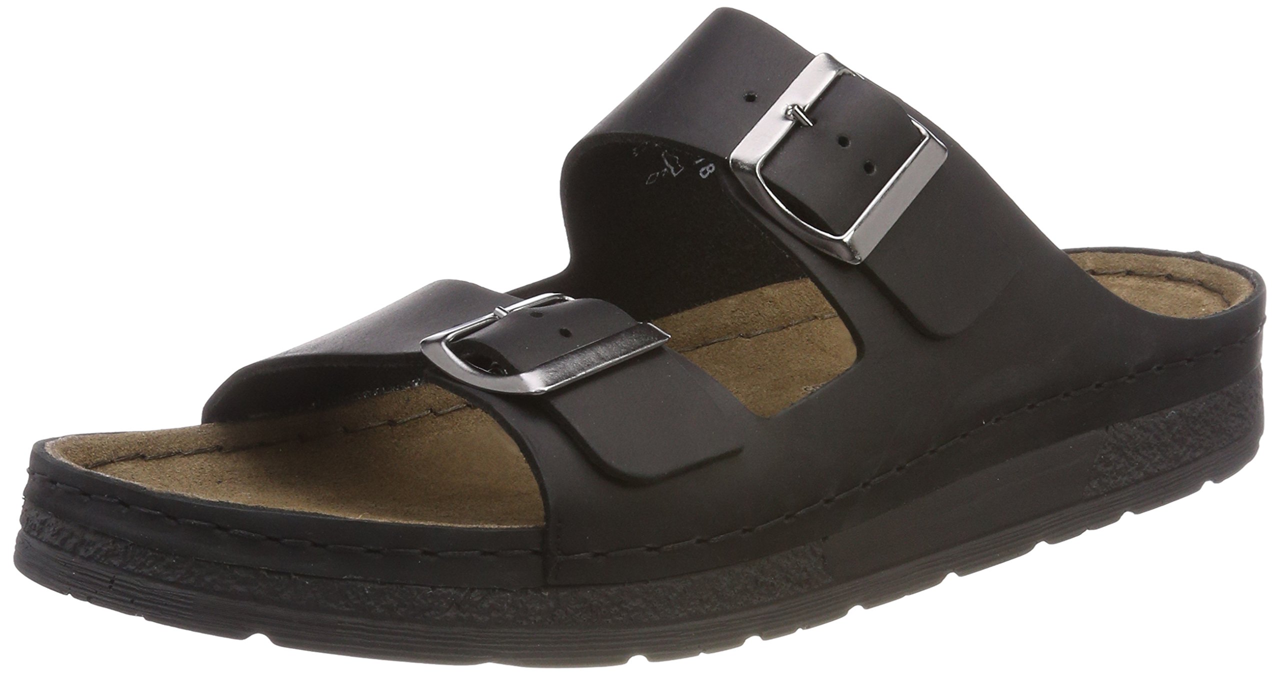 Berkemann Men's Adam Mules, Black, 11 UK