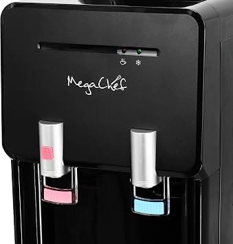 MegaChef Hot/Cold Water Dispenser (Stainless Steel, 5 Gallon)