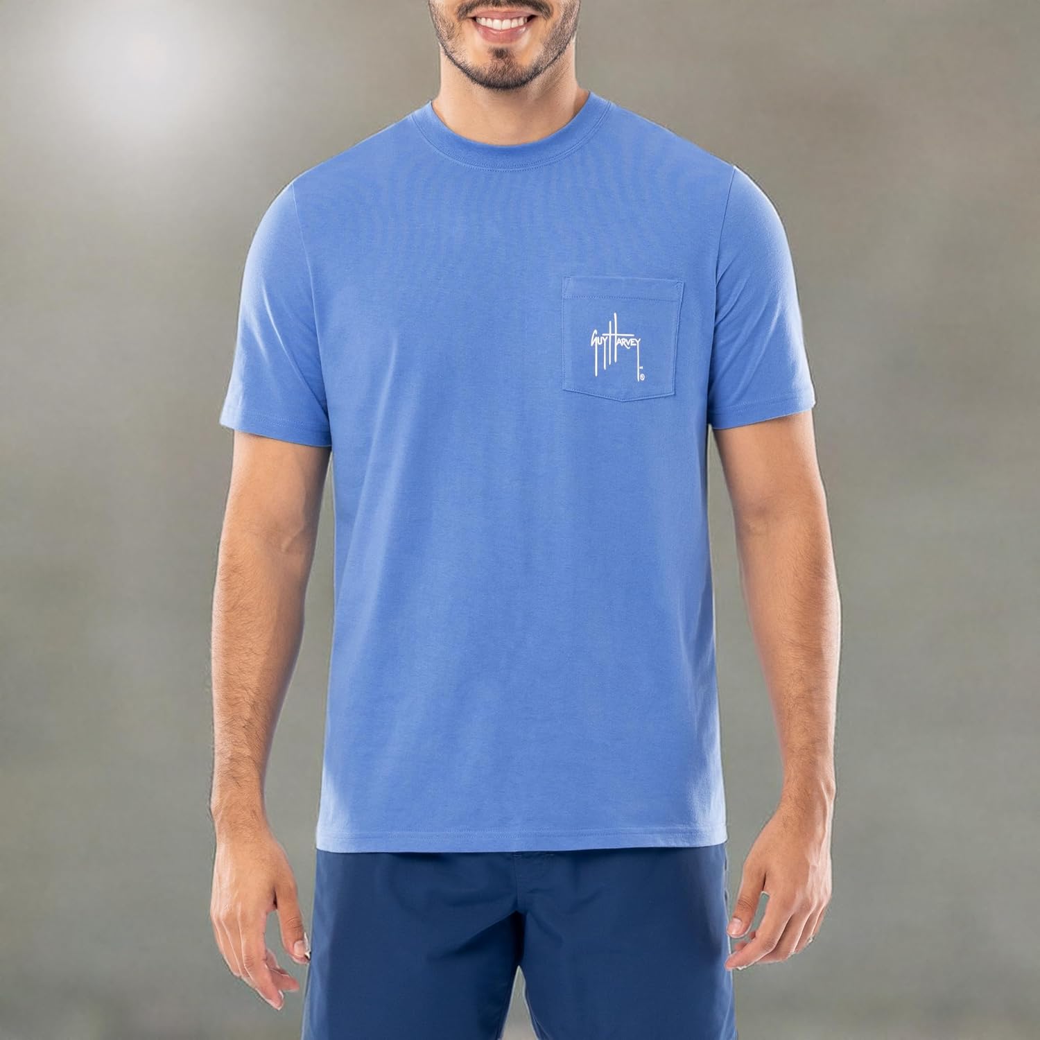 Guy Harvey Men’s Billfish Collection Short Sleeve Pocket T-Shirt - Image 7