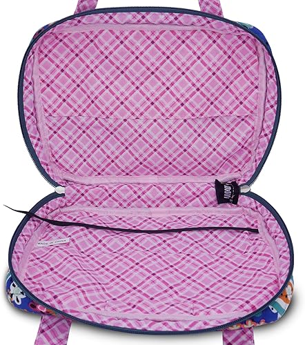 Miniatura 9 de DIWI Funda acolchada para la Biblia de tamaños extra grandes de 11.25 x 8.25 x 2.75 pulgadas, bolsa de Biblia Good Book Case (XL, C2 Jungle Pink)