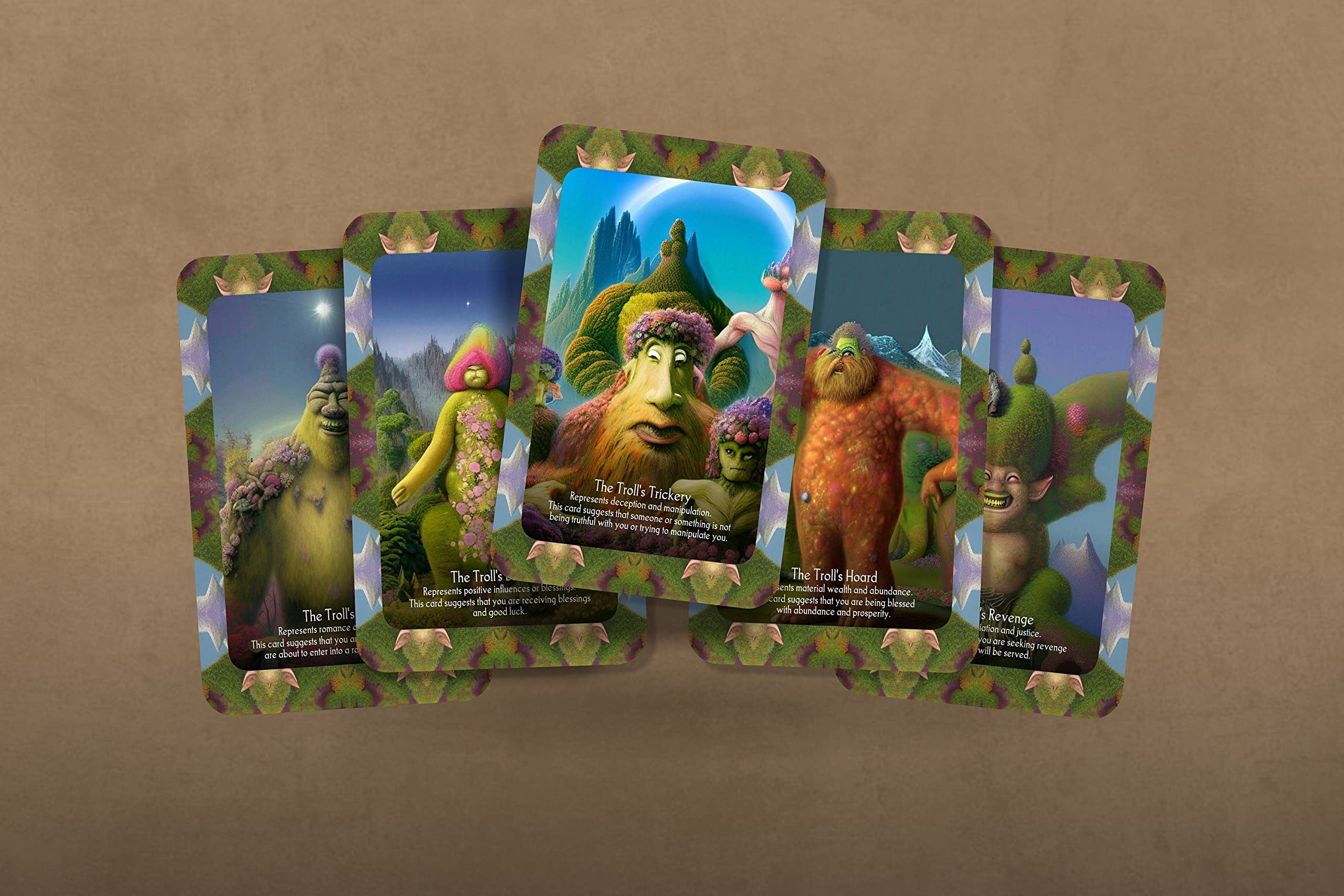 Ibiza Tarot The Troll's Oracle - Oracle Deck