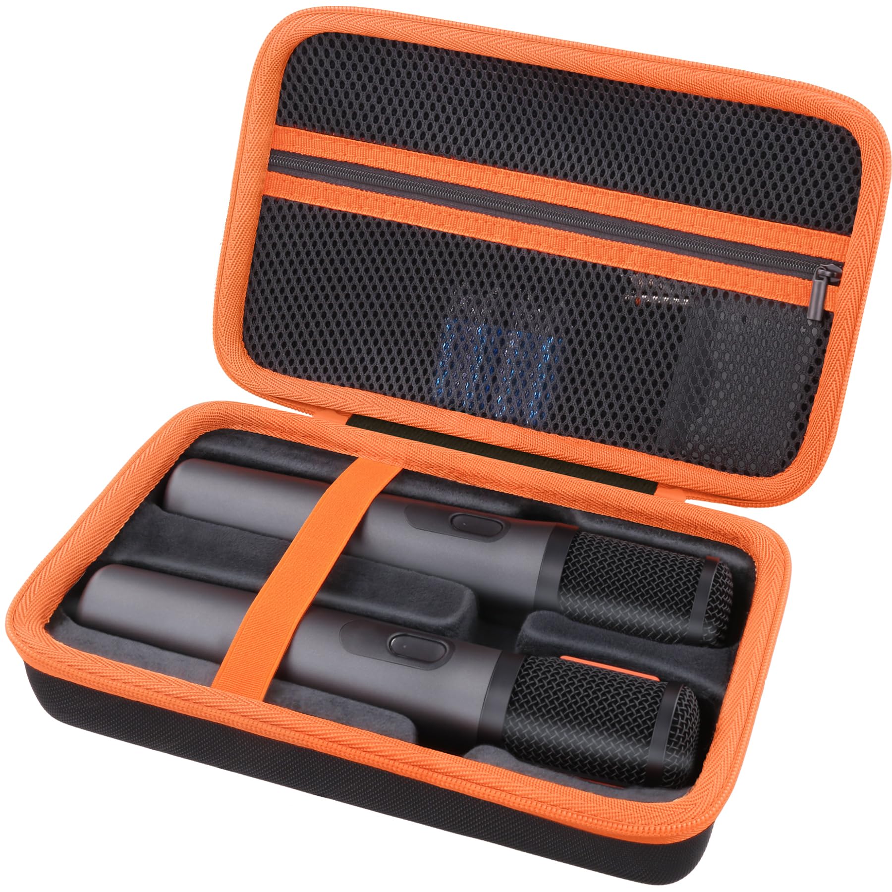 co2CREA cassa custodia borsa per JBL PartyBox Wireless Mic 2X Digital Wireless Microphones/JBL Wireless Two Microphone System(solo scatola,Case Only)