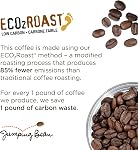 Jumping Bean Lighthouse Roast Fairtrade Organic Whole Bean Coffee, ECO2Roast, Premium Coffee, Made in Canada, Non-GMO, Light Roast, 454g