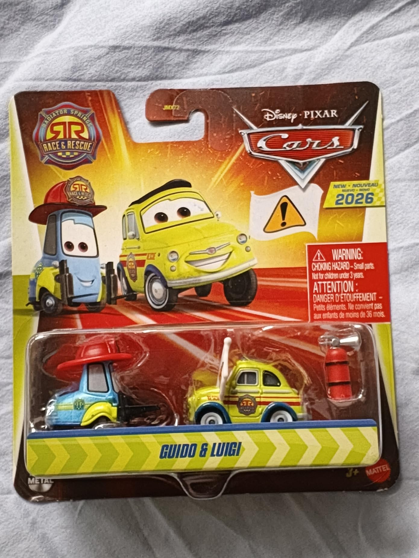 Disney Pixar Cars Race and Rescue Series Luigi and Guido