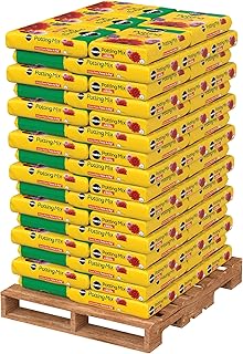 Miracle-Gro Potting Mix Bulk Pallet, for Container Plants, Flowers, Vegetables, Shrubs, Annuals, Perennials, 1 cu. ft. Bag...