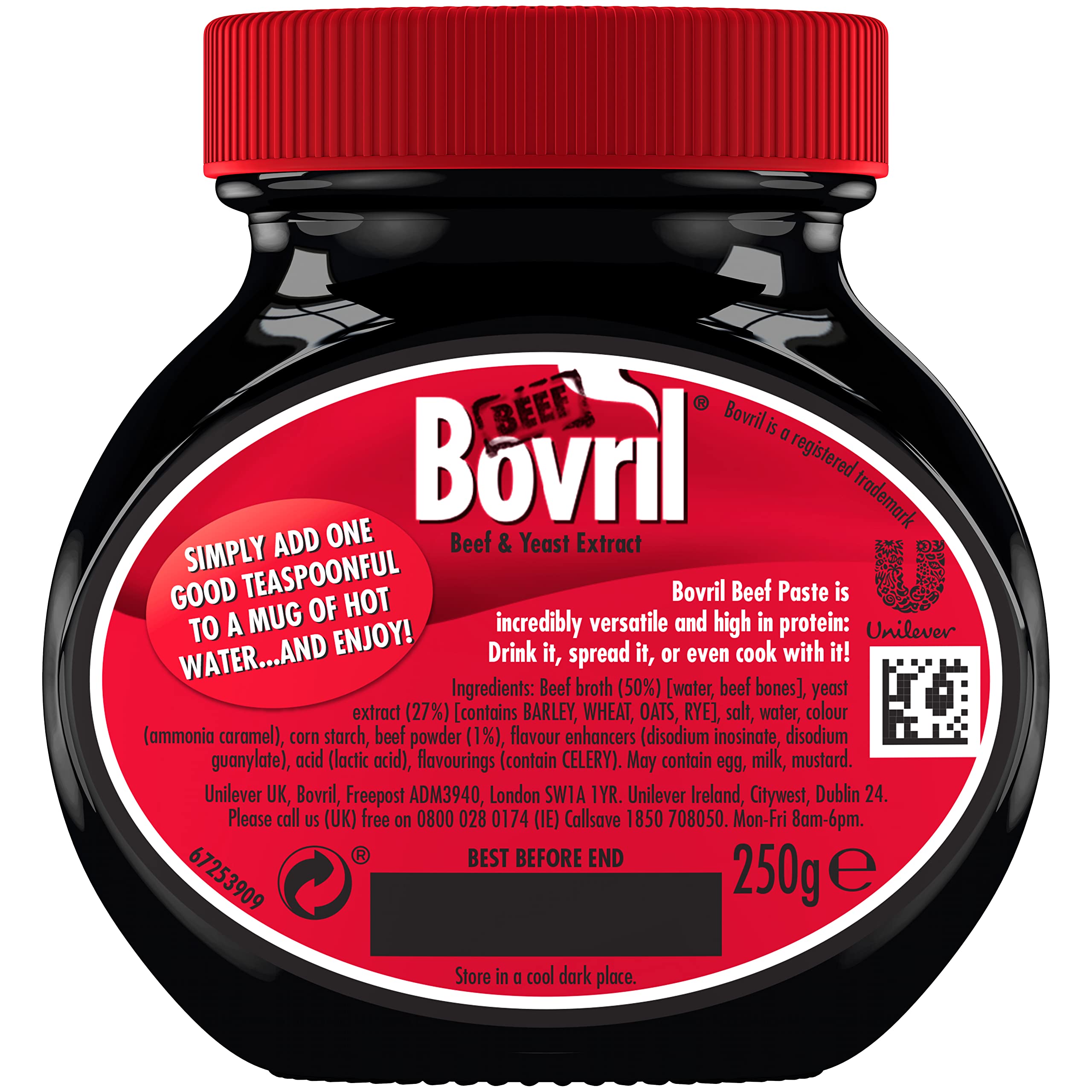 Bovril Beef high in protein Paste versatile beef spread 250 g Buy