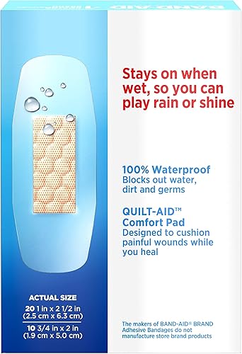 Miniatura 2 de Band-Aid Vendajes adhesivos transparentes impermeables para el cuidado de heridas, 30 unidades, 30 unidades