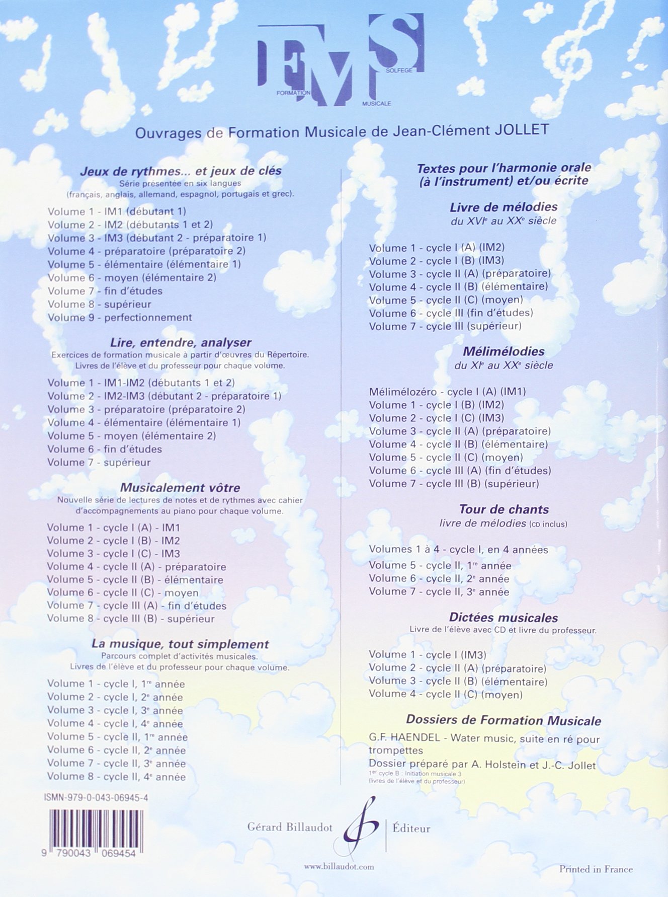 La Musique Tout Simplement Volume 4 Eleve