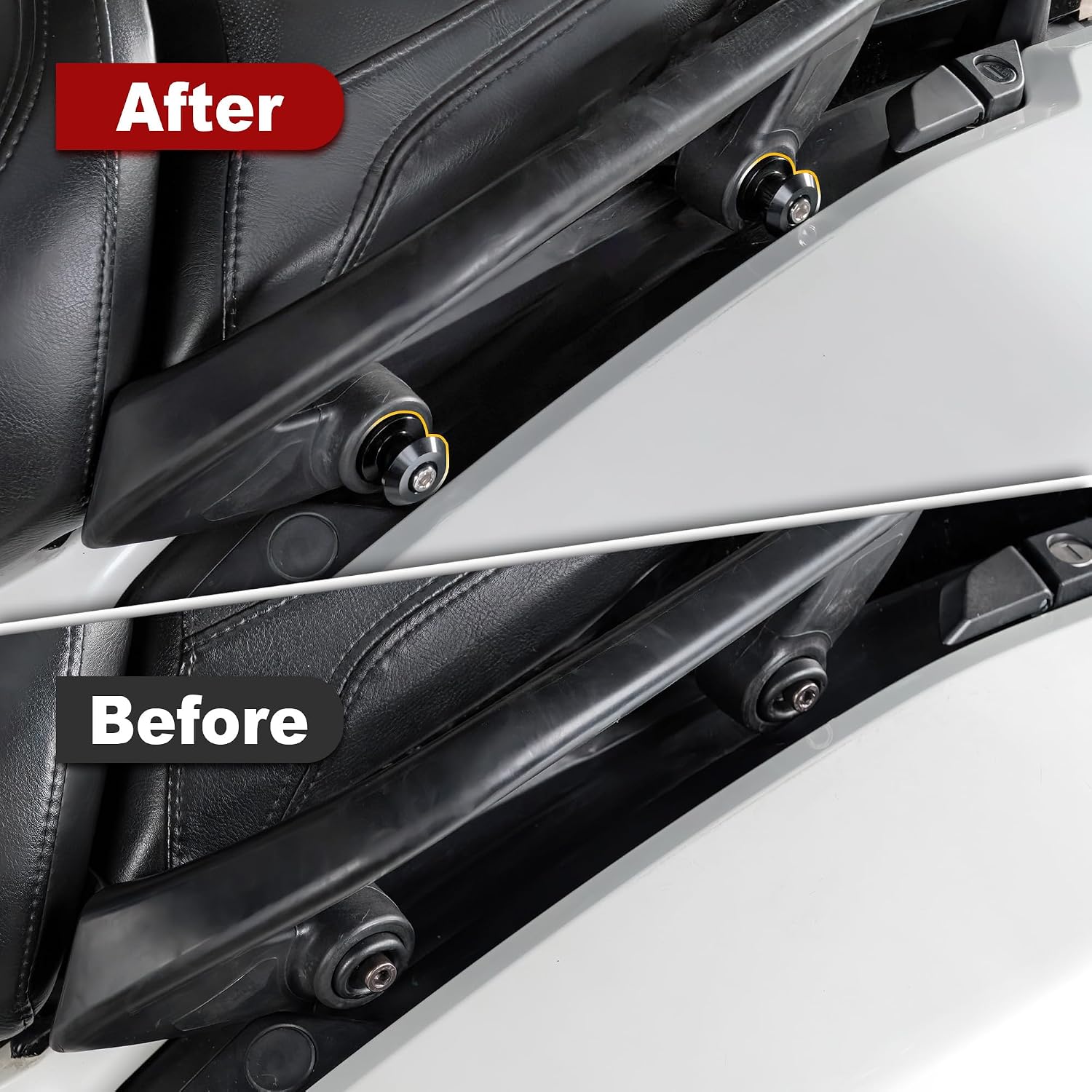 Mounting Spools Kit Docking Hardware Sissy Bar Backrest Bungee Buttons for All Can Am Spyder F3/F3-S/F3-T