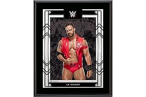 LA Knight WWE 10.5" x 13" Sublimated Plaque: Adorn Your Space with Wrestling Legend