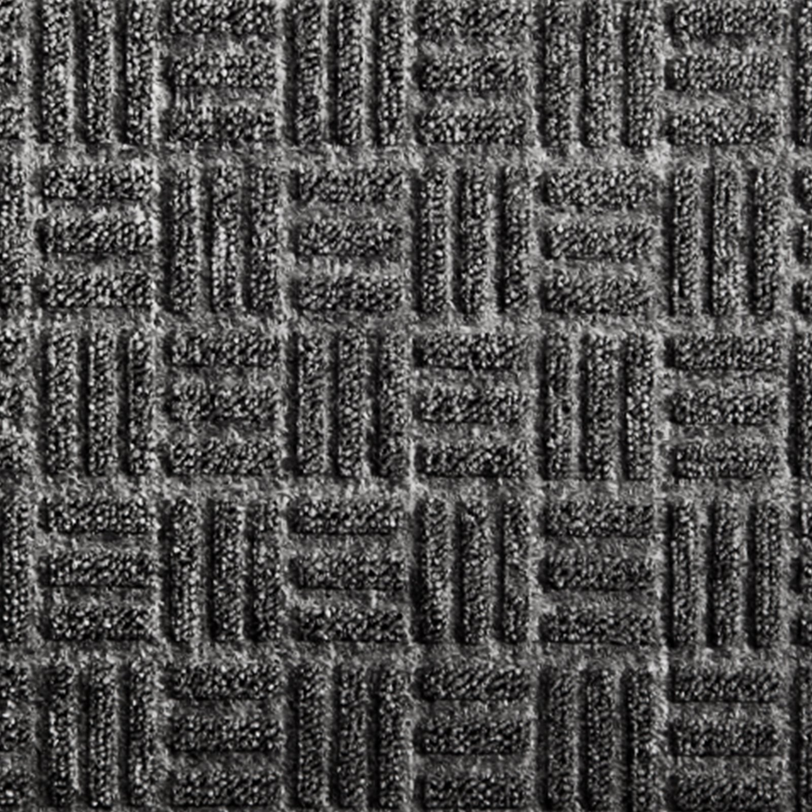 etm® Zerbino modello Ocean | per esterno e interno | struttura goffrata, per un effetto di pulizia ottimale | disponibile in molte misure e colori, Polipropilene, Anthrazit, 60 x 90 cm