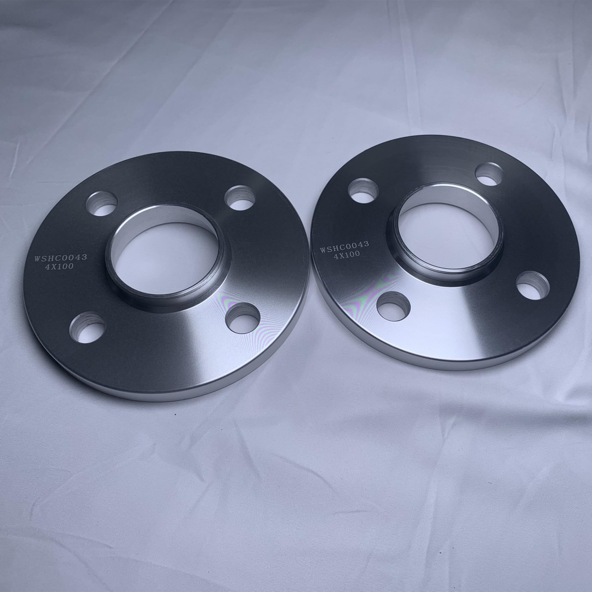車用ホイールスペーサー 2 個 10mm ホイールスペーサー PCD 4x100 MM センターボア 54.1mm/56.1mm/57.1mm カーアダプター ハブ付 ワイドトレッドスペーサー (サイズ : Center Bore 54.1mm)
