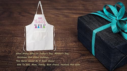 Miniatura 5 de VAMSII Delantal de estilista de uñas con bolsillo I Do Nails - Delantal de cosmetología con bolsillo I Do Nails (delantal I Do Nails), Blanco