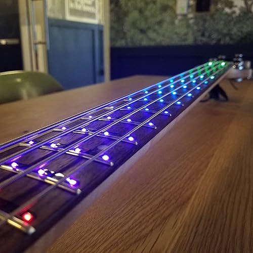 Miniatura 2 de Accesorio de aprendizaje de bajo LED  El método más fácil y mejor para aprender a tocar bajo para todos los niveles, se adapta a todos los bajos de