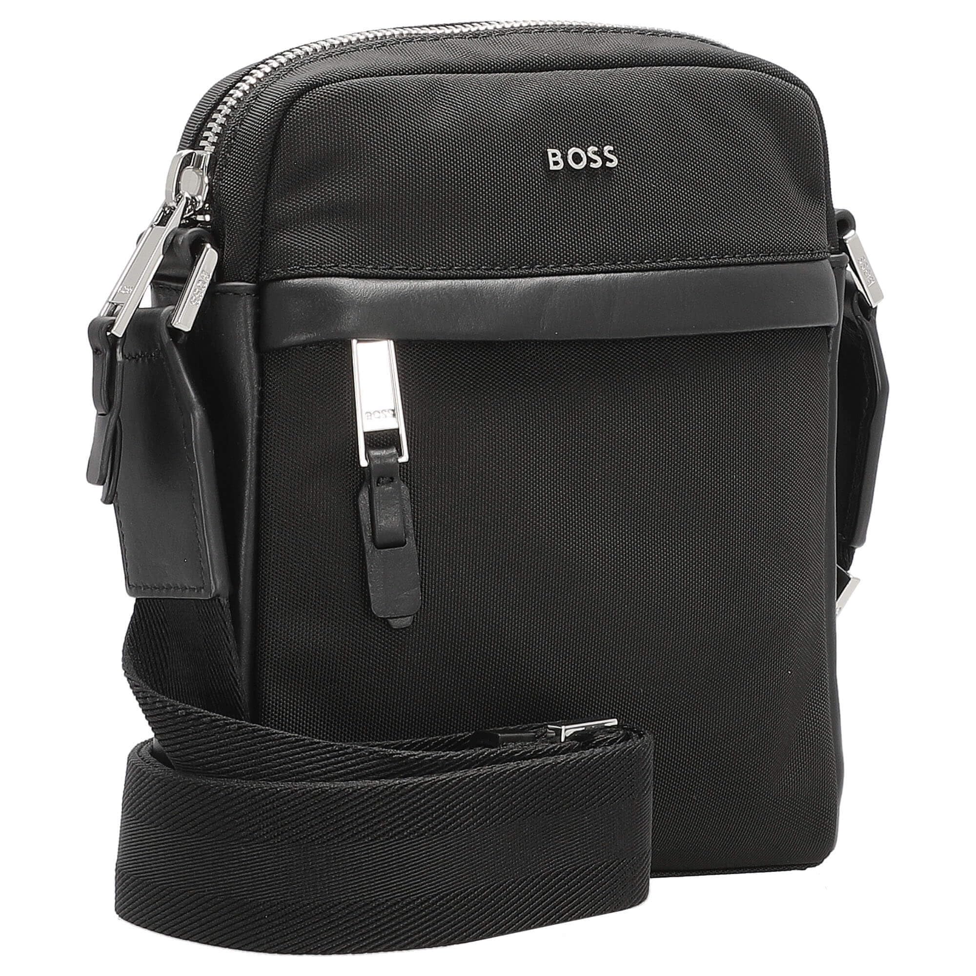 BOSS Highway_N_NS Zip N, Reportero Hombre, Black1, One Size
