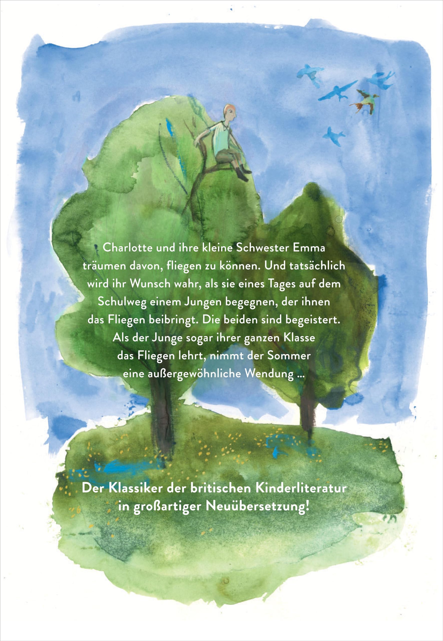 Sie flogen einen Sommer lang: Der Klassiker der britischen Kinderliteratur in großartiger Neuübersetzung mit Illustrationen von Barbara Yelin