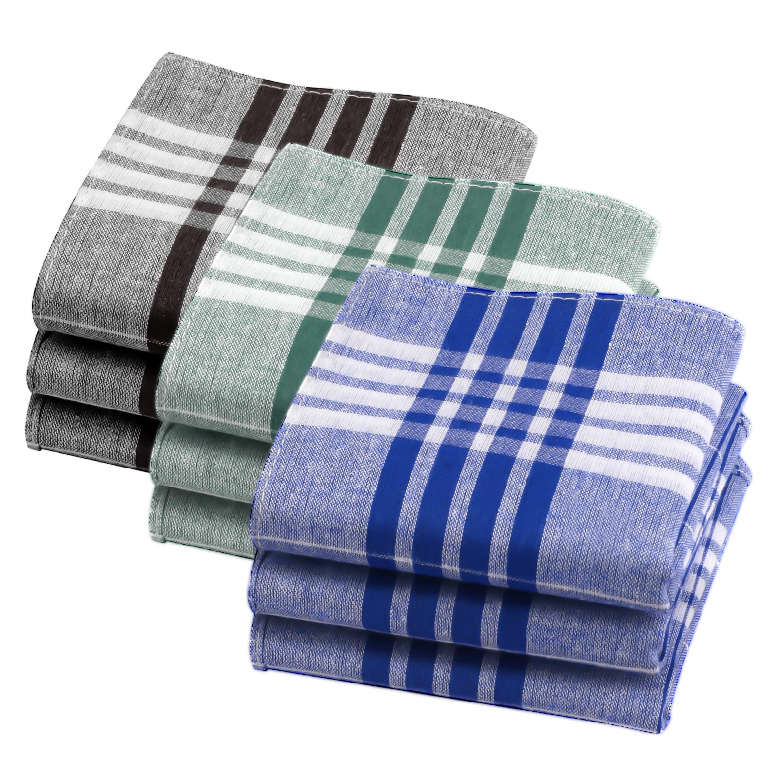 URAQT Herenzakdoeken Set, 12-pack zachte herenzakdoeken - 40 cm x 40 cm katoenmix pochetzakdoeken voor bruidegoms, gala, feest, viering, bruiloften en dagelijks gebruik, cadeau voor mannen, 38*38CM URAQT Herenzakdoeken Set, 12-pack zachte herenzakdoeken - 40 cm x 40 cm katoenmix pochetzakdoeken voor bruidegoms, gala, feest, viering, bruiloften en dagelijks gebruik, cadeau voor mannen, 38*38CM