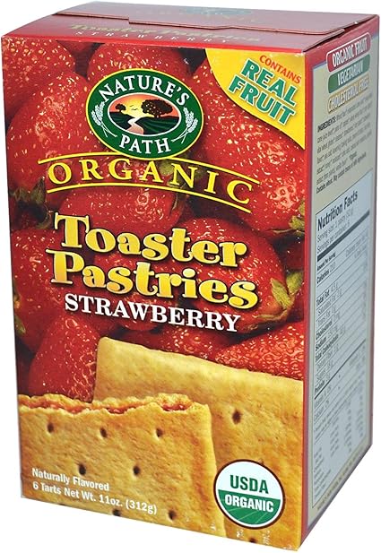 Nature's Path Un-Frosted Toaster Pastry - Strawberry - 11 oz