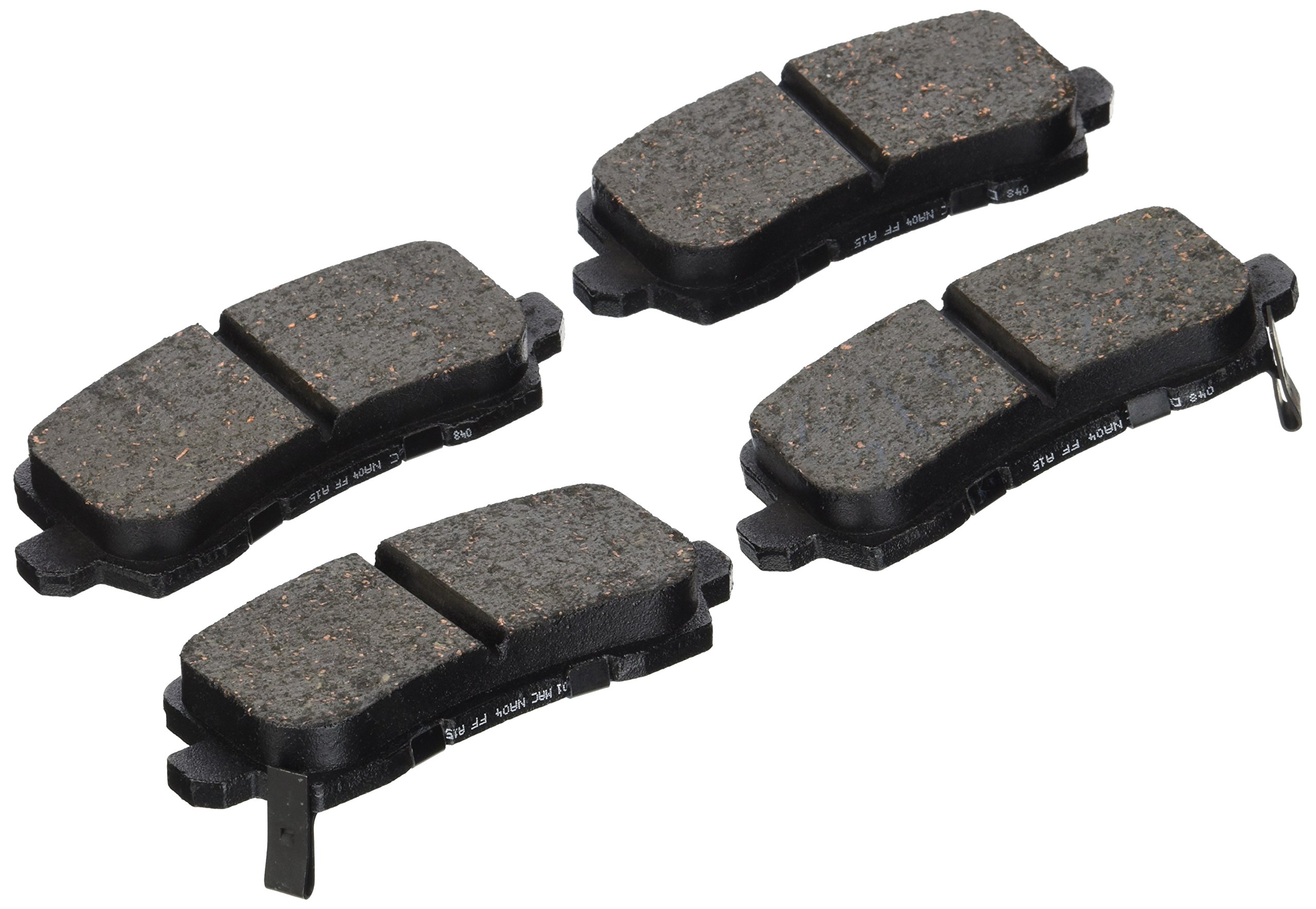 Bosch BE1324H Blue Disc Brake Pad Set with Hardware - FRONT — view 36
