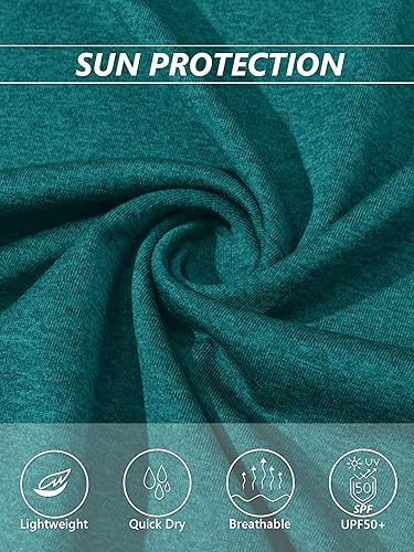 Miniatura 6 de TACVASEN Long Sleeve Shirts Women UPF 50+ Golf Sun Shirts Exercise SPF Shirt Performance Rash Guard Outdoor Hiking Shirts