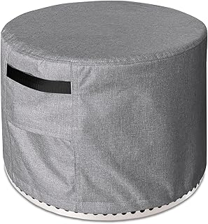 HMOCK Fire Pit Cover Round for Solo Stove Cover Yukon 27 Inch,Fire Pit Cover for Solo Stove Yukon Cover Waterproof,Solo Stove Accessories for Solo Yukon Cover,Cover for Yukon Solo Stove Cover