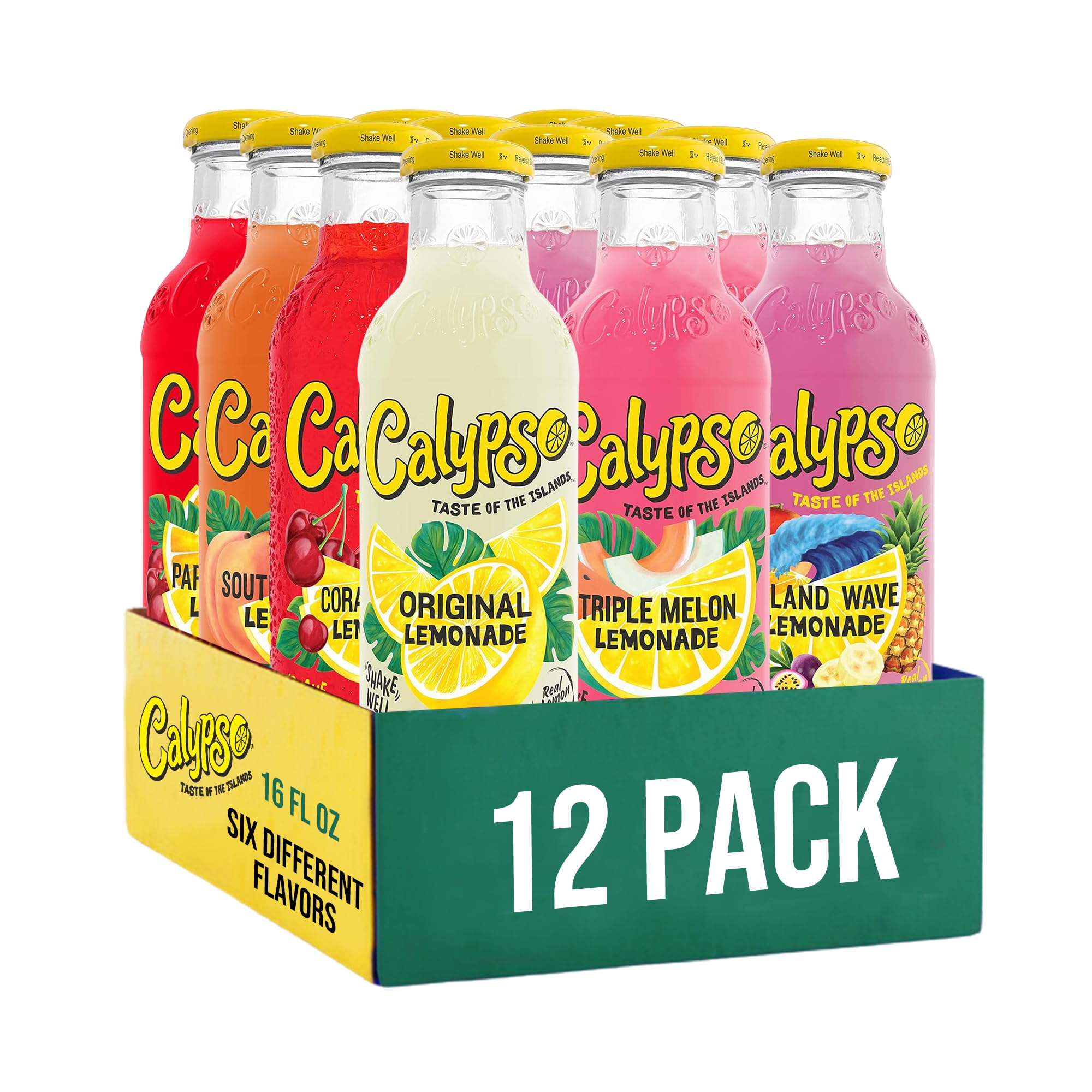 OKINAWA_CALYPSO様 Amazon.com : Calypso Lemonade, 6 Flavor Variety Pack, Made with