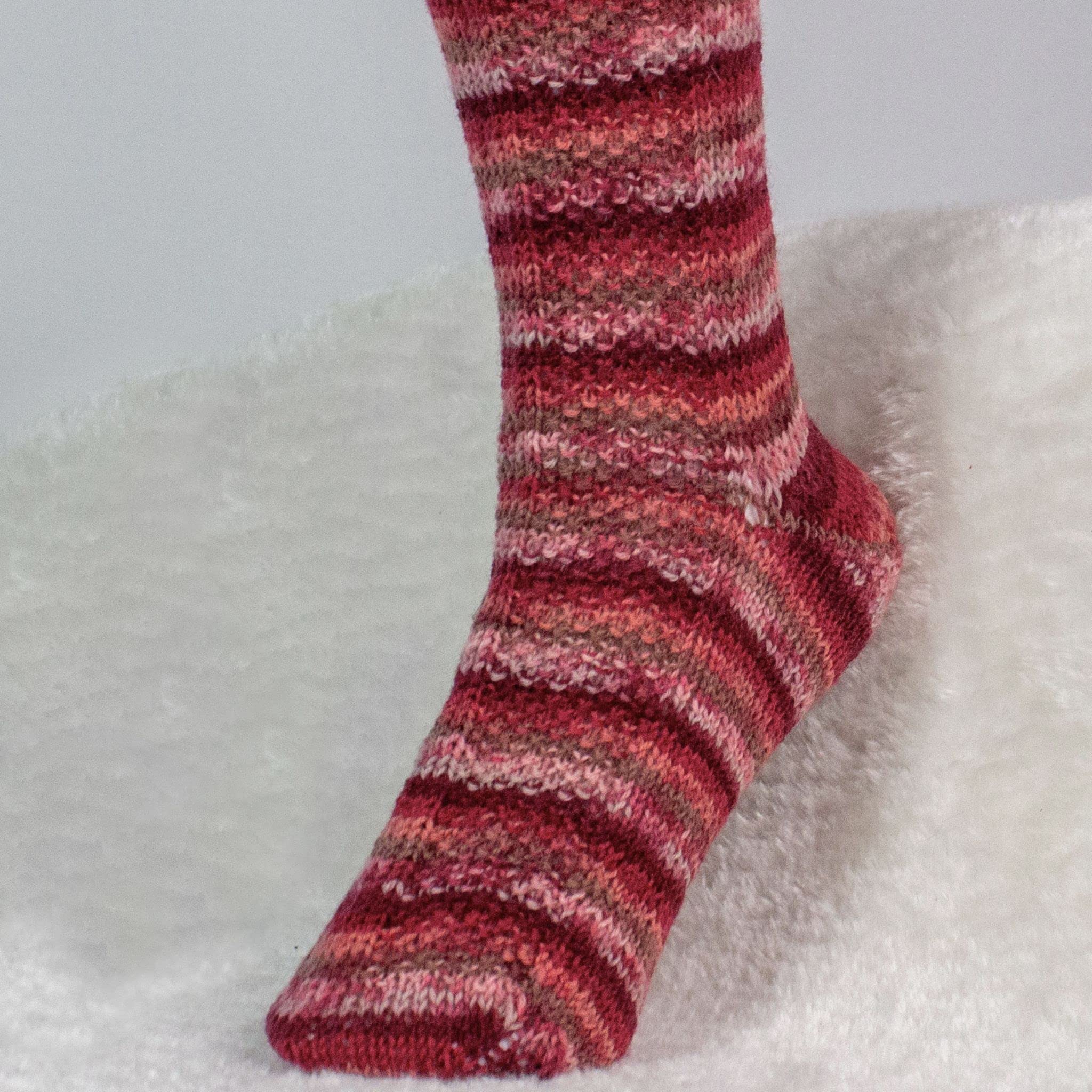 Myboshi Strickset Socken Twins | 2 Paar Socken Wolle + Nadelspiel + Anleitung