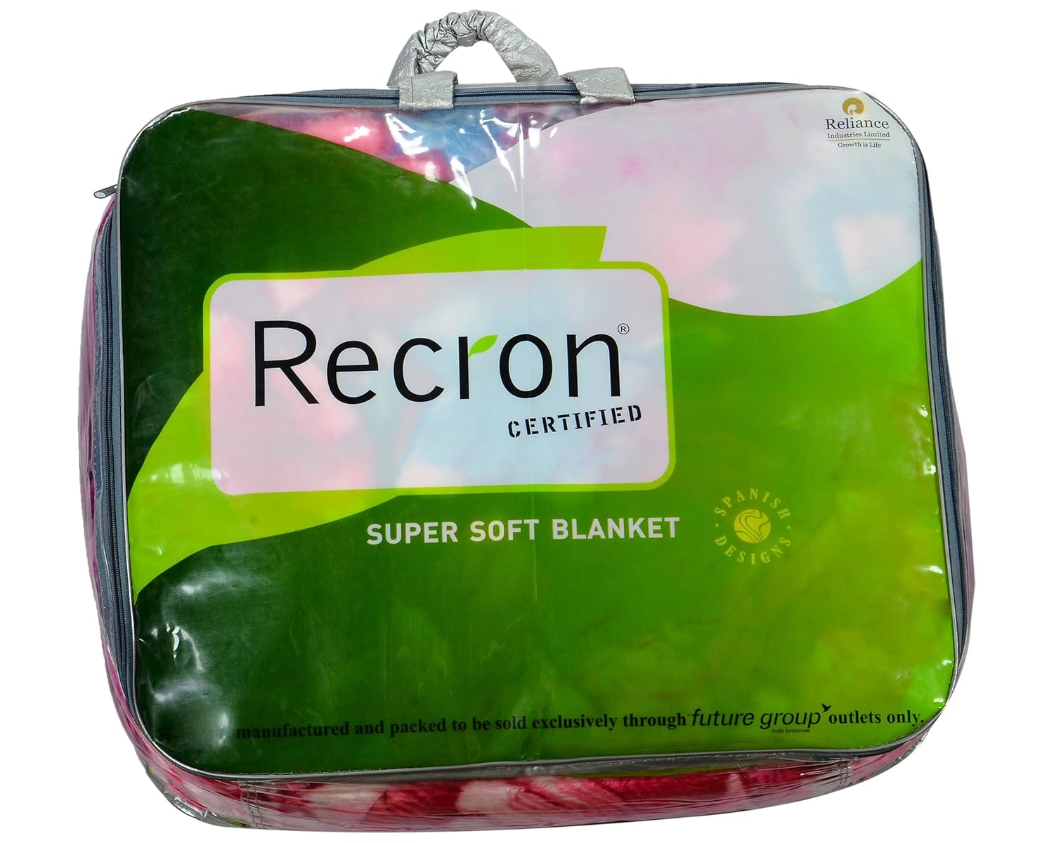 Buy Recron Double Bed Blanket 100 Polyester 230 cm L x 200 cm B