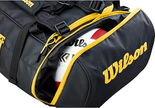 Miniatura 4 de Wilson Bolsas (bolsa de lonamochila), NegroAmarillo, Bolsa de lona