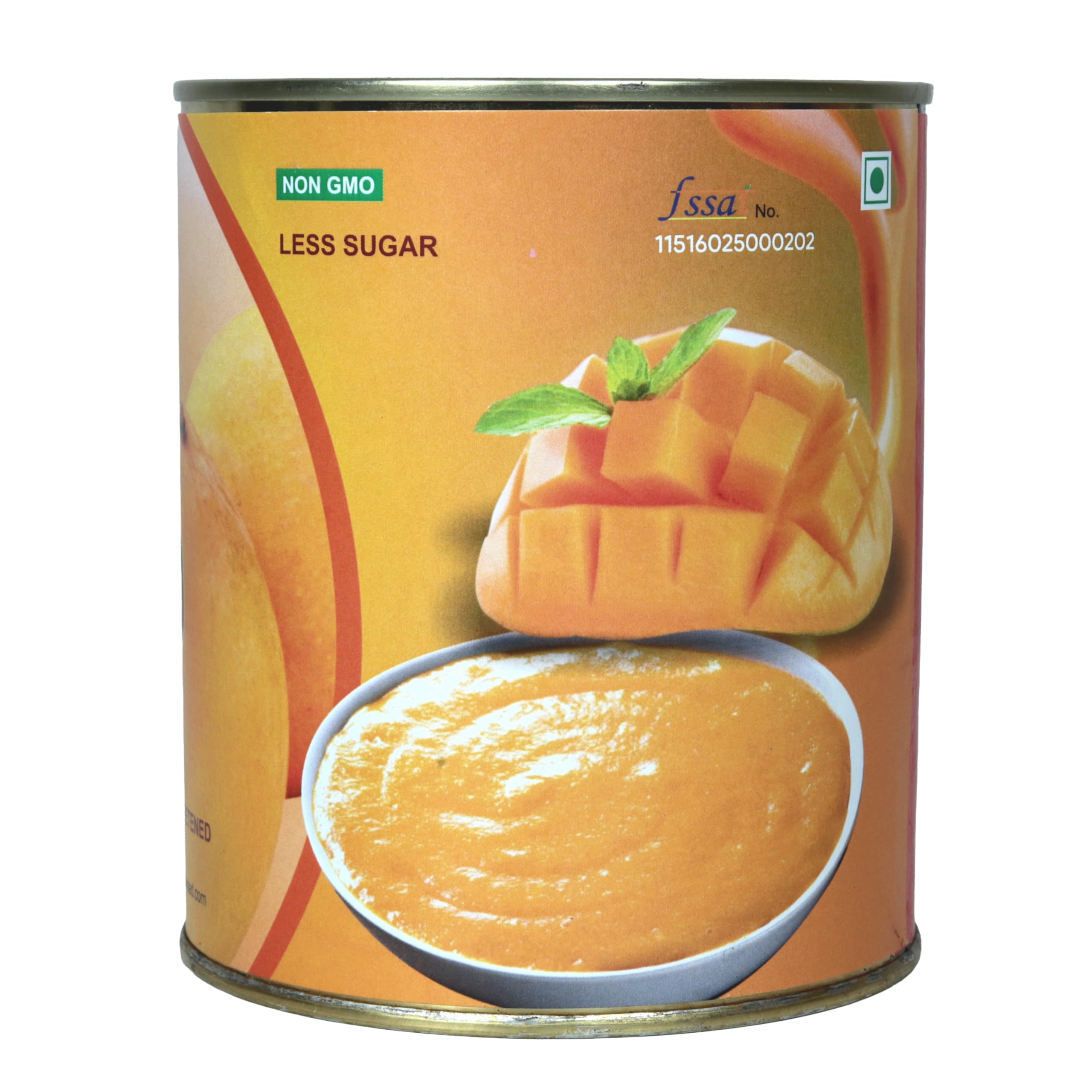 KOKANSWAAD Ratnagiri Alphonso Mango Crush 850g | Sweetened Mango Pulp | No Artificial Flavors | Natural Alphonso Taste | Ideal for Juices, Smoothies, Shakes, Ice Creams & Desserts | FSSAI Certified