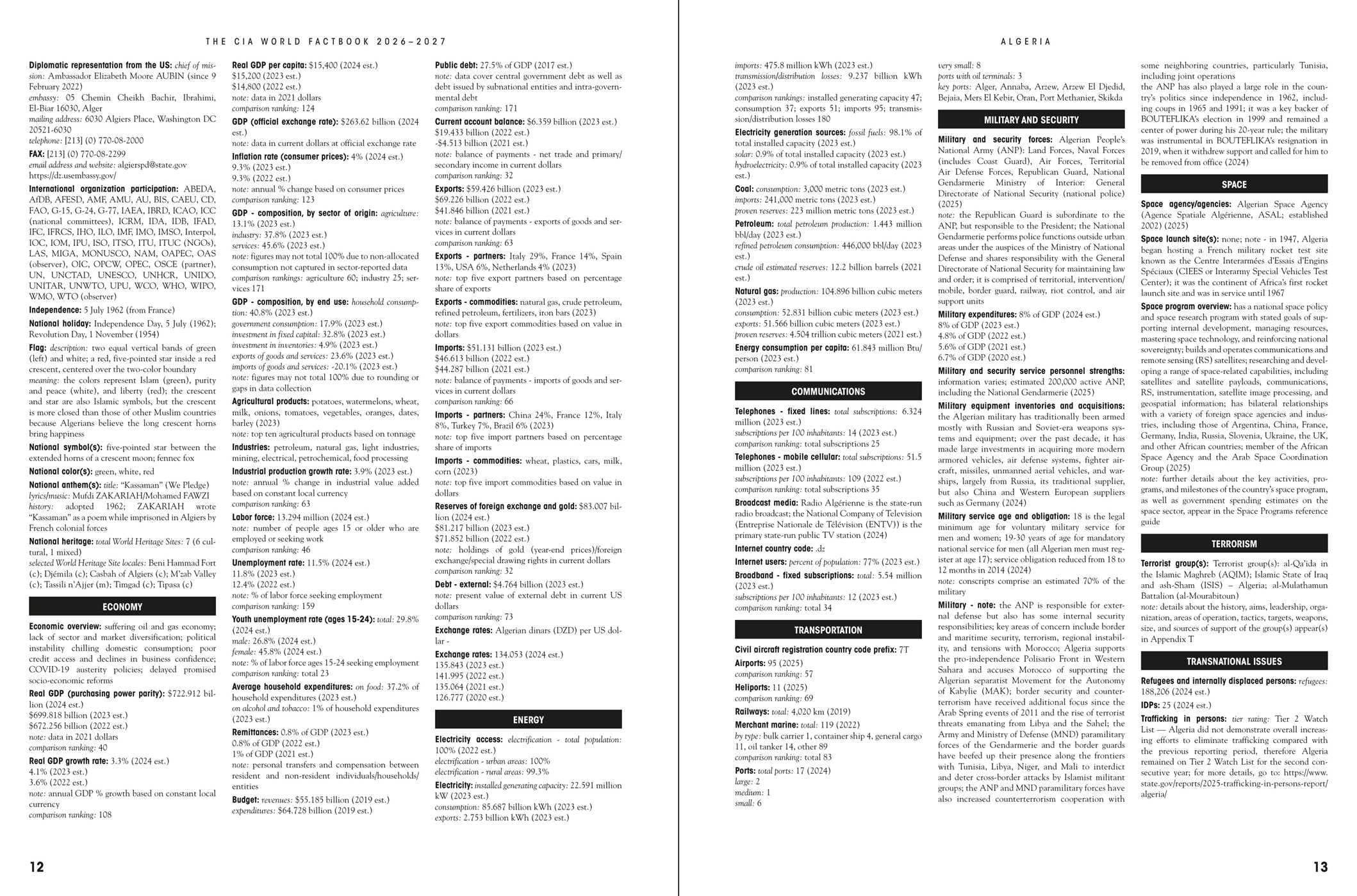 The CIA World Factbook 2026-2027