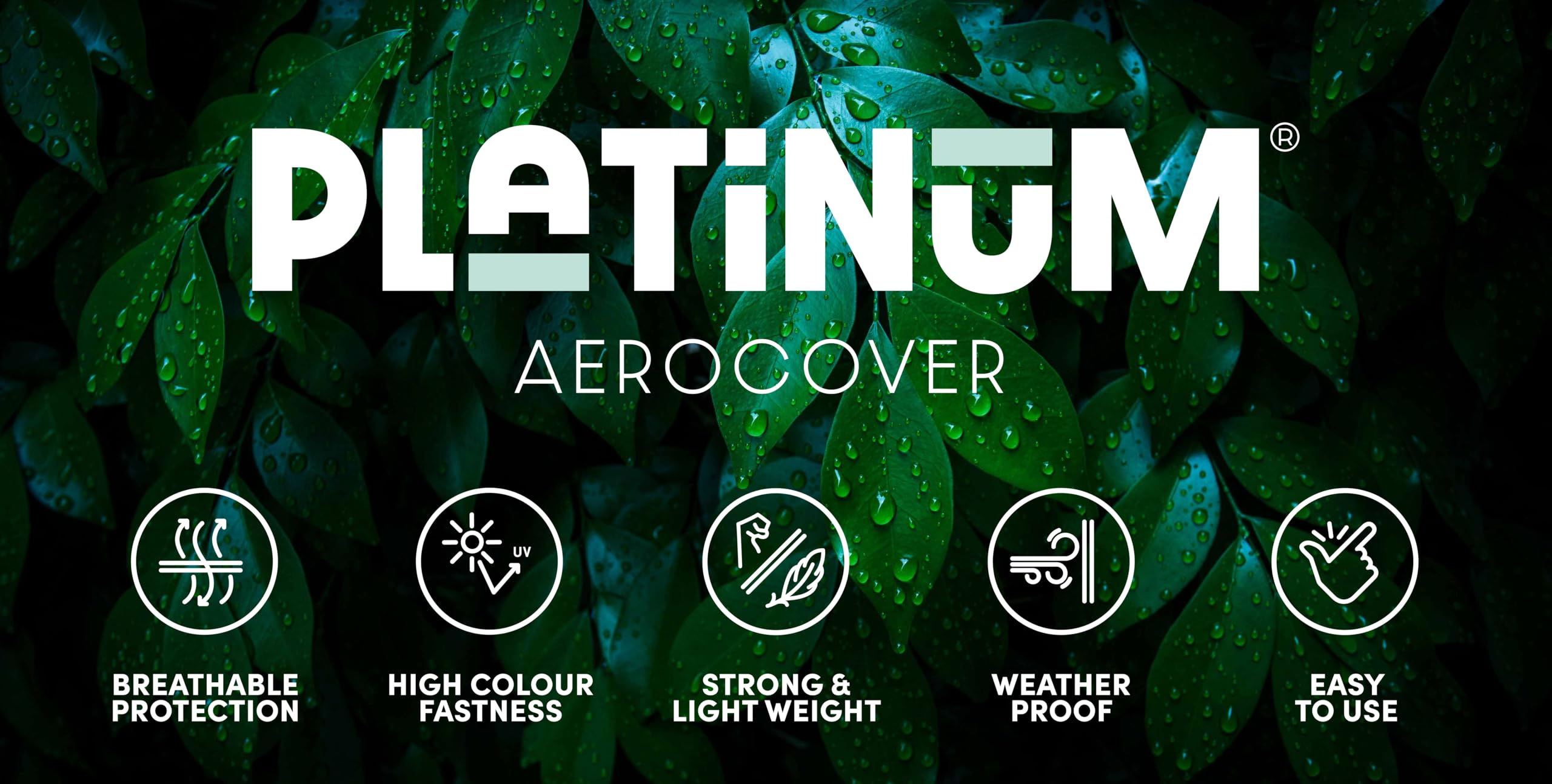 Aerocover Telo protettivo traspirante per gruppi di sedie, 280 x 150 x 85 cm