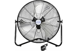 20" High Velocity Floor Fan for Industrial and Workshop
