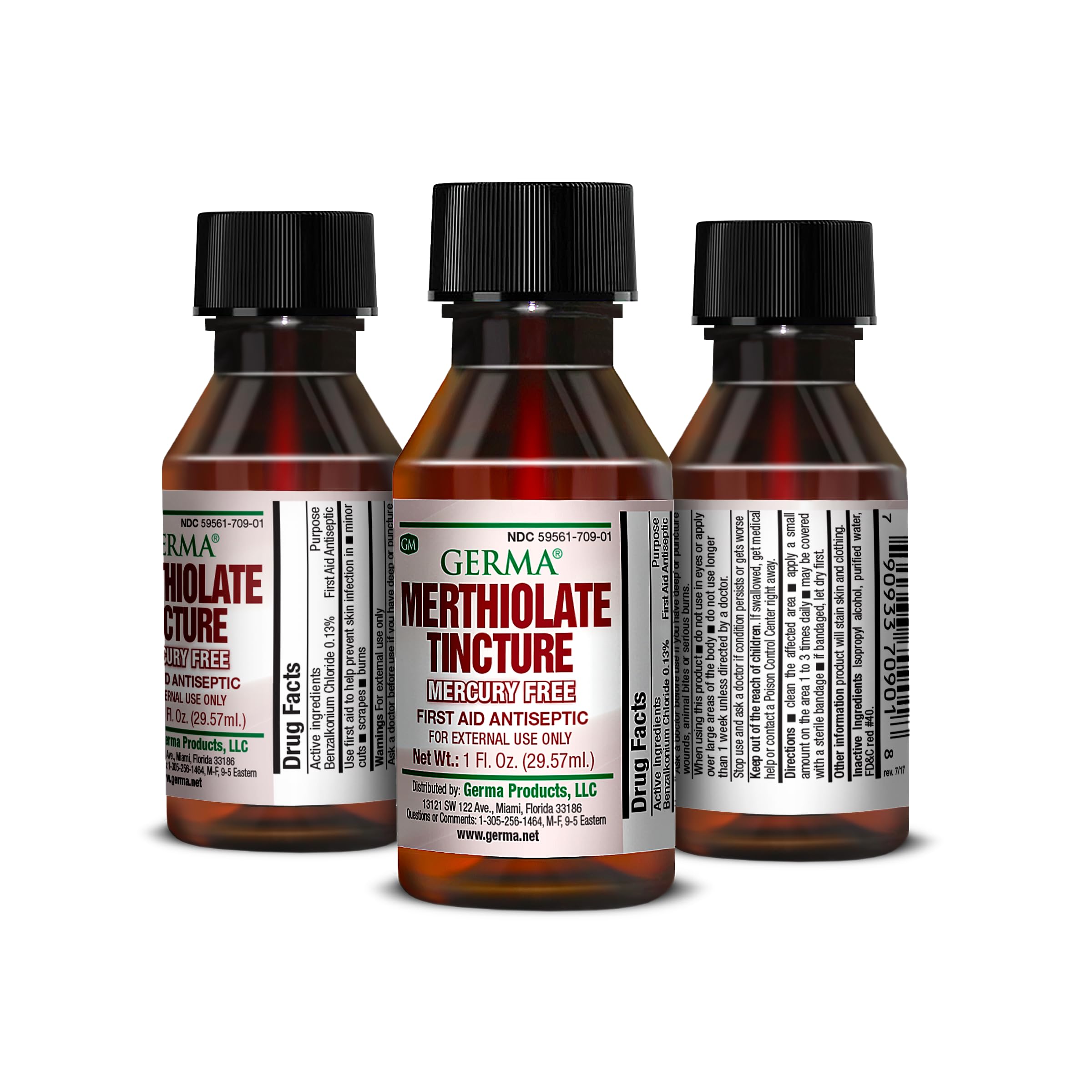 Germa Merthiolate Tincture Antiseptic 1 oz