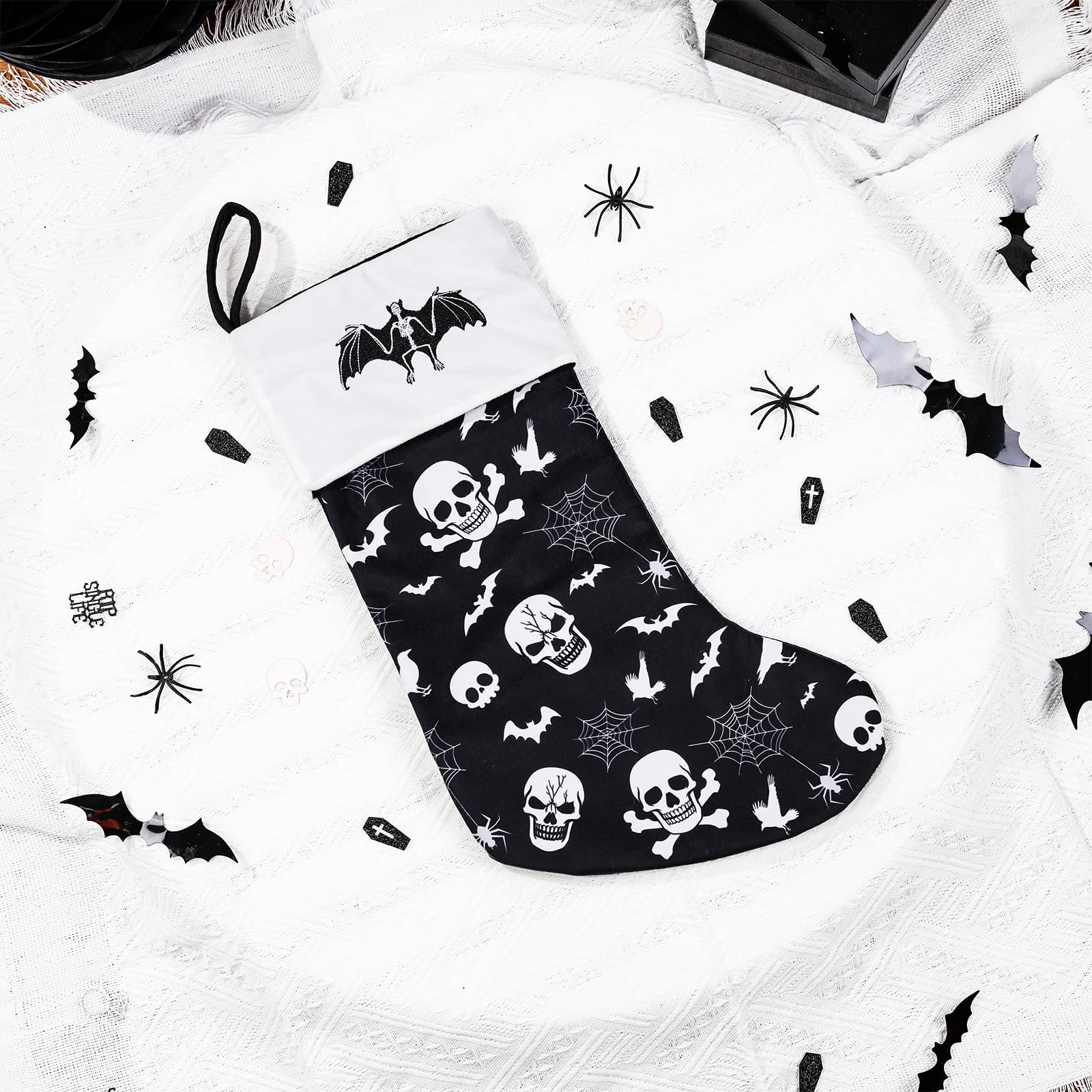 Chaussettes Gothiques Avec Motif Tête De Mort Et Cowboy Pour Homme Et