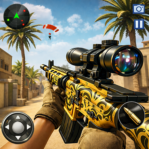 Sniper War Shooting Game - Gun Strike Off-line Battle Games 2026