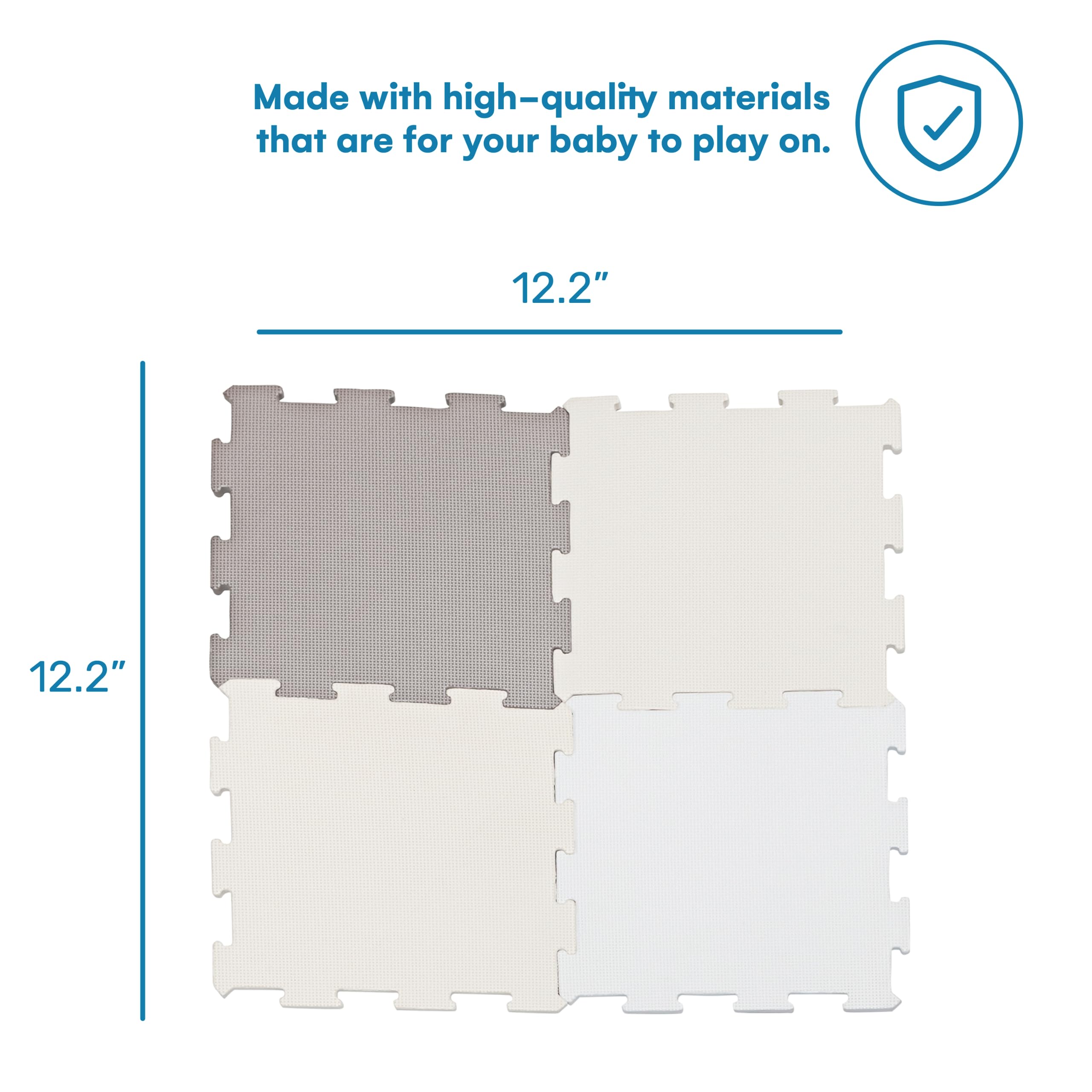 Enovoe Baby Play Mats for Floor Foam Puzzle Floor Mat Soft Foam