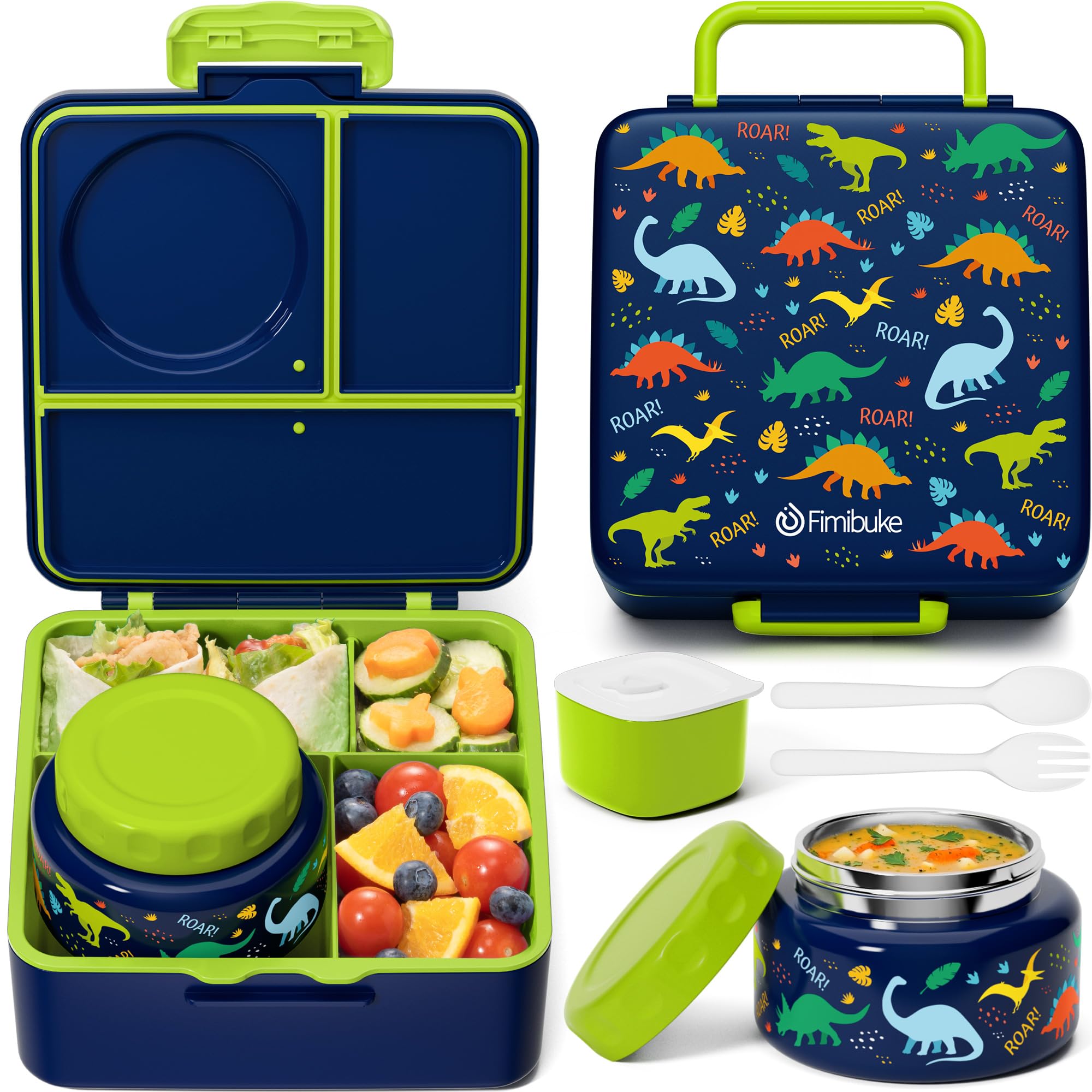 Fimibuke Bento Box with 8.5oz Thermo