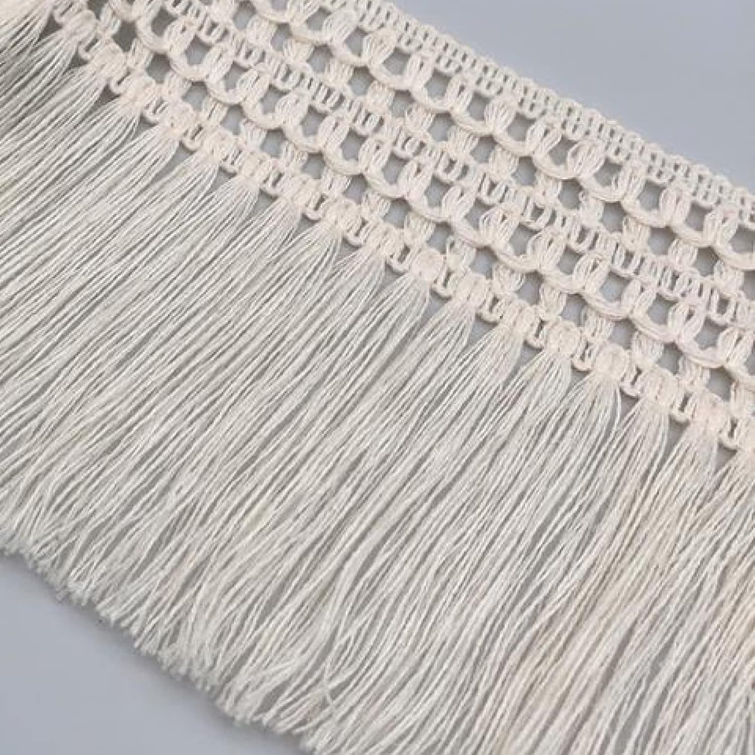 Garniture à pompons en coton de 5/10 yards