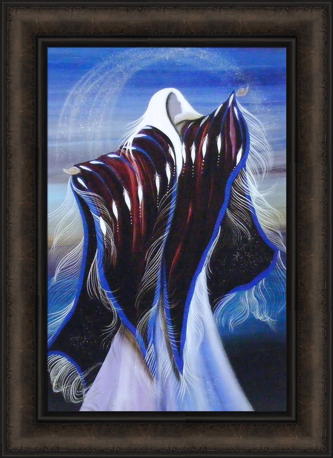 【Betty】【Ameri Vintage】MEDI CLEAR WIND Amazon.com: Wind Whisperer by Betty Albert 16x22 Native American