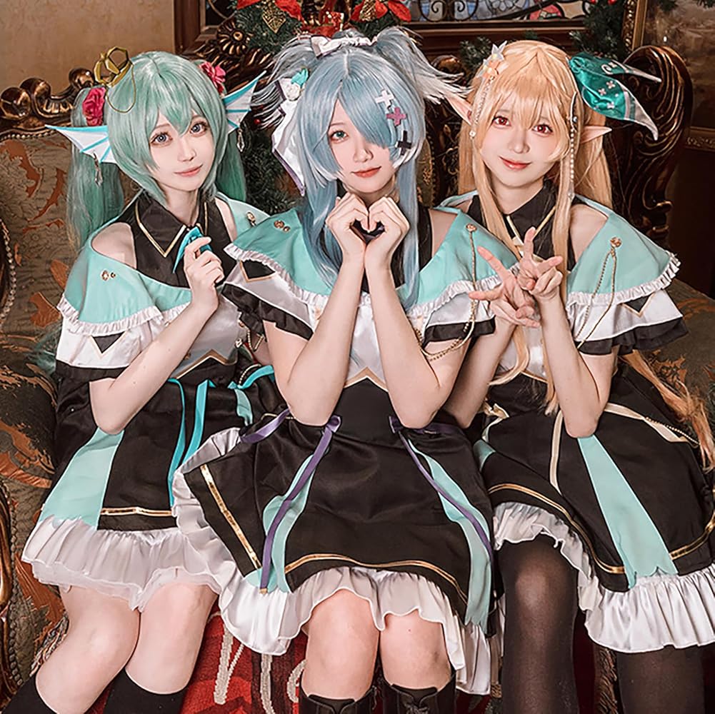 Amazon.co.jp: [milky time] にじさんじ エリーラペンドラ コスプレ