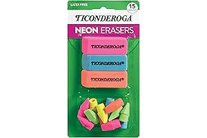 Dixon Ticonderoga Erasers for Kids - School Eraser Combination Set