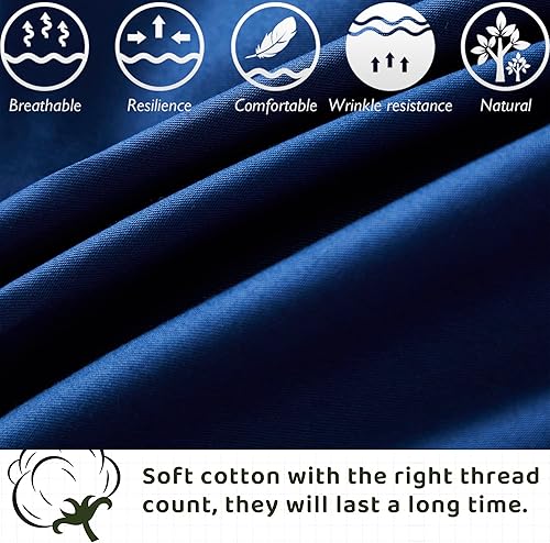 Miniatura 3 de Brandream Juego de funda de edredón para niños, tamaño individualindividual XL, 100% algodón orgánico, 2 piezas, juego de funda de edredón para