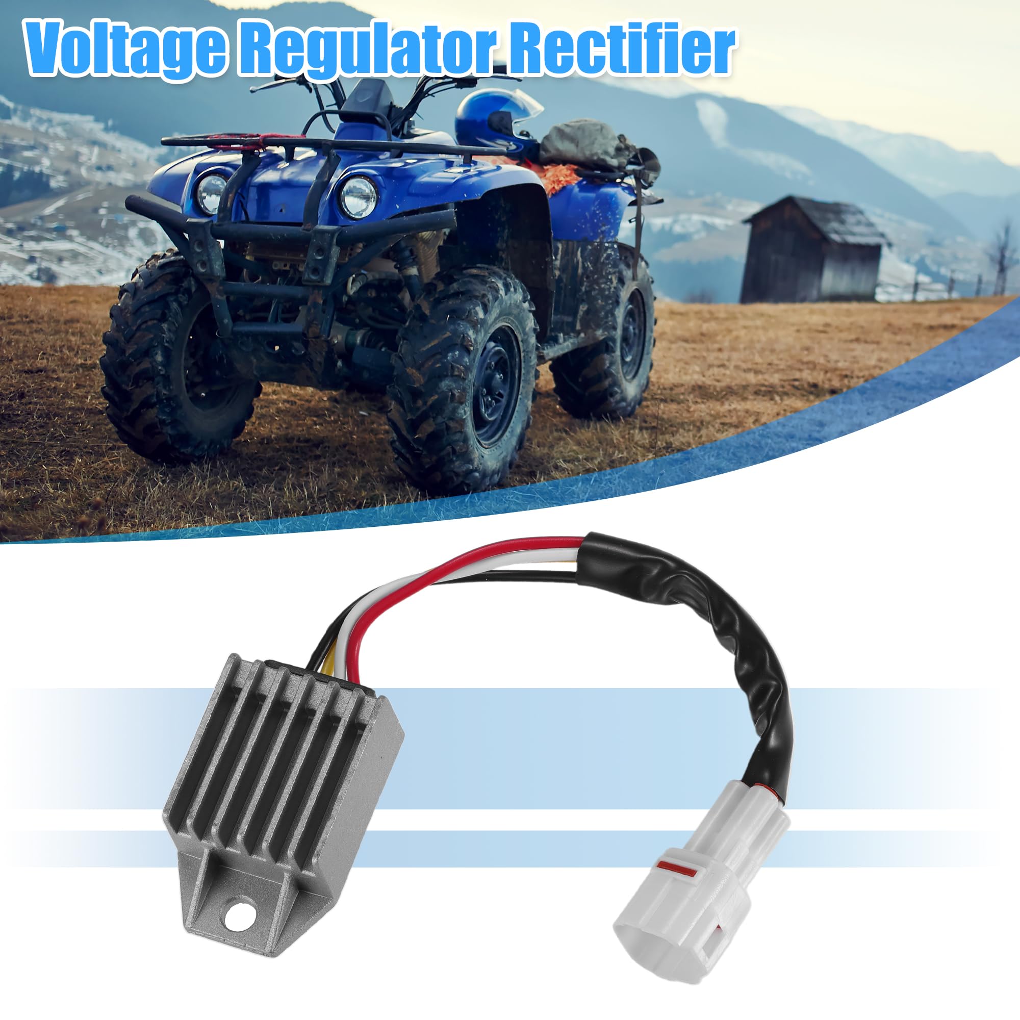 A ABSOPRO Regulador Rectificador De Voltaje Para Yamaha Yfa1 Breeze 125 1997-2004